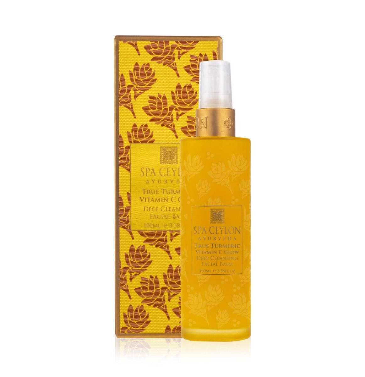 True Turmeric - Vitamin C Glow - Deep Cleansing Facial Balm 100ml - Spa Ceylon UK