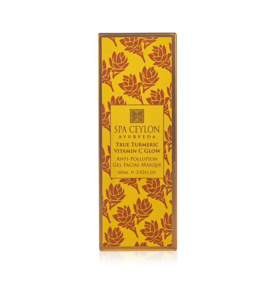 True Turmeric - Vitamin C Glow - Anti - Pollution Gel Facial Masque 60ml - Spa Ceylon UK