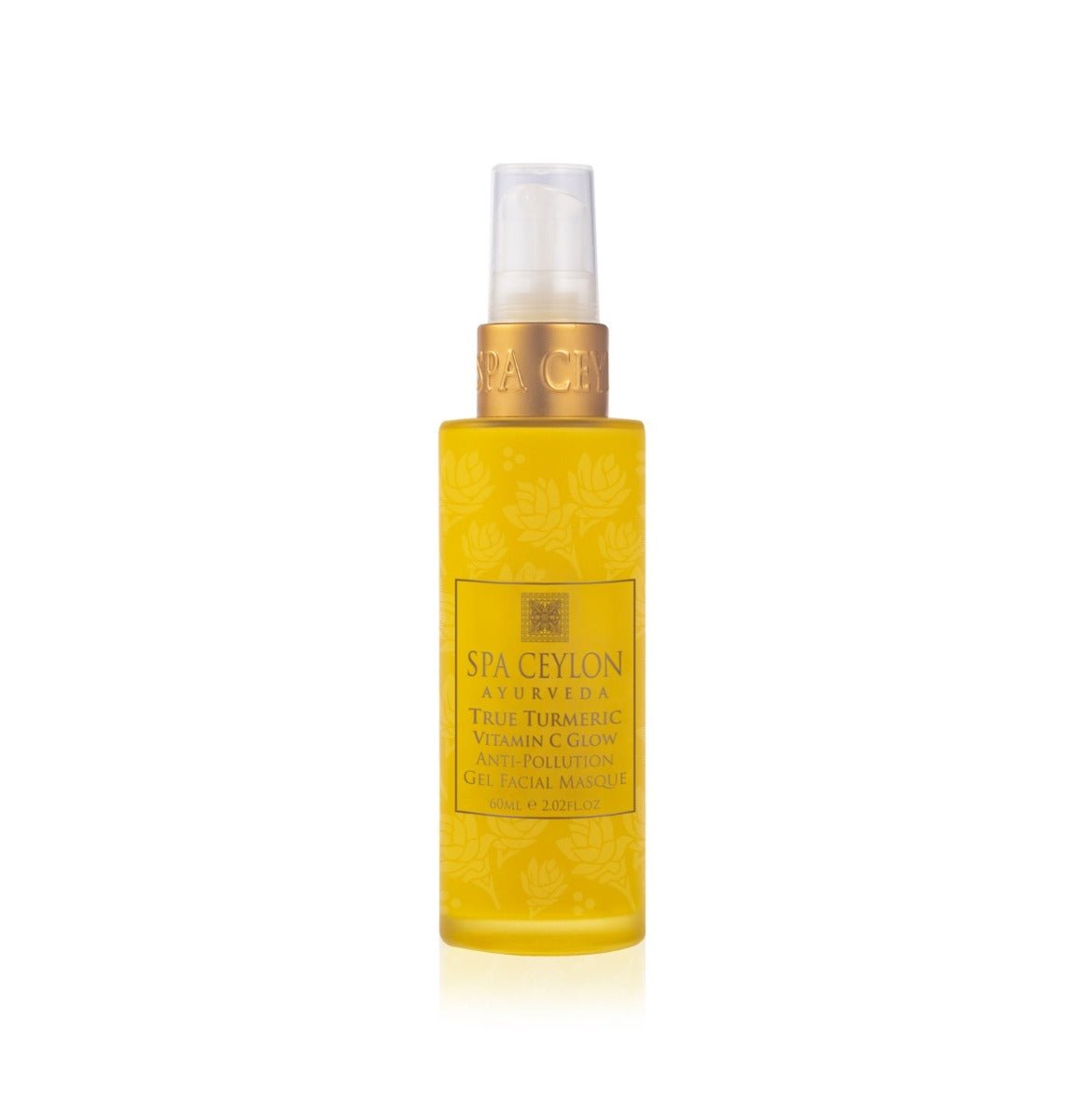 True Turmeric - Vitamin C Glow - Anti - Pollution Gel Facial Masque 60ml - Spa Ceylon UK