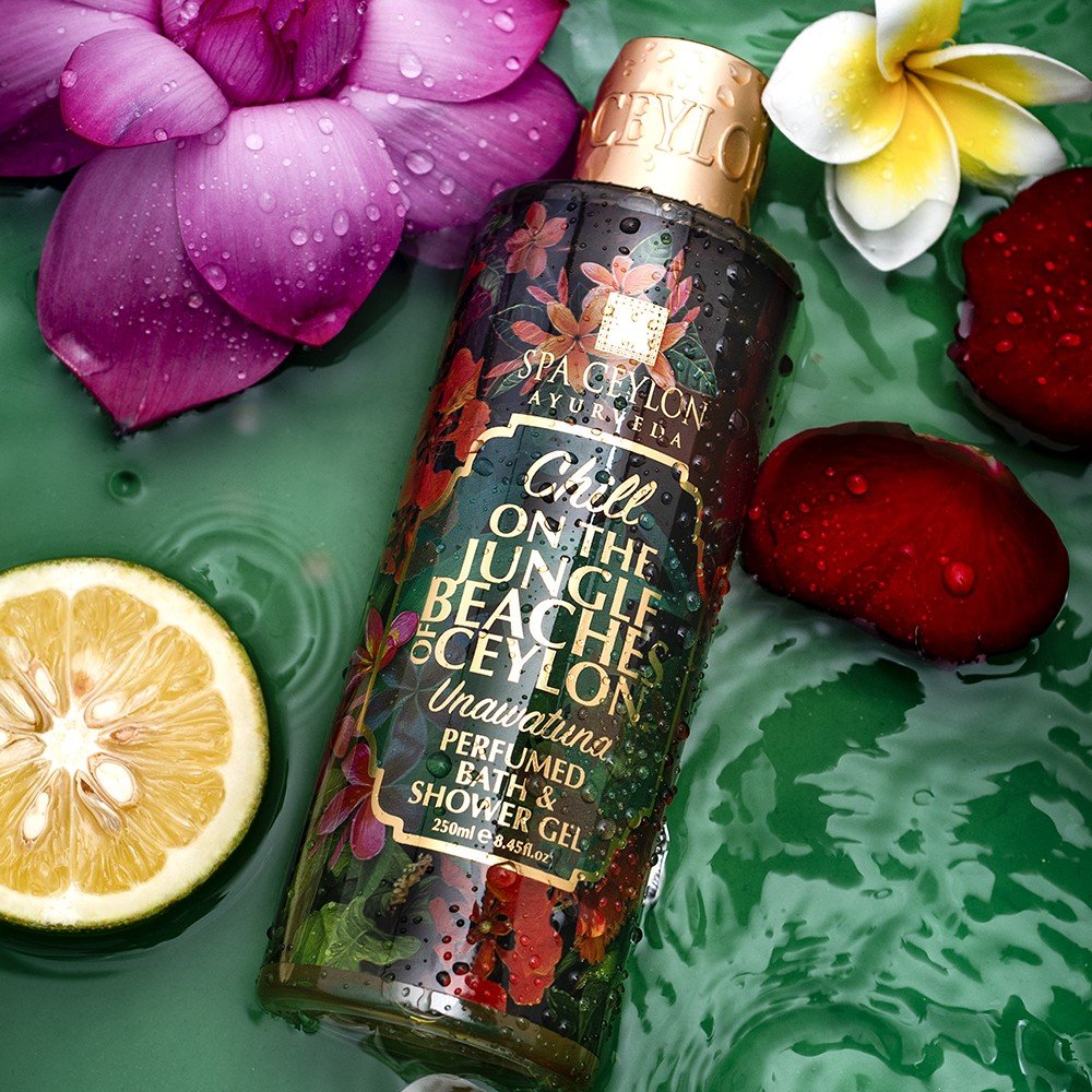 Unawatuna - Bath & Shower Gel 250ml - Spa Ceylon UK