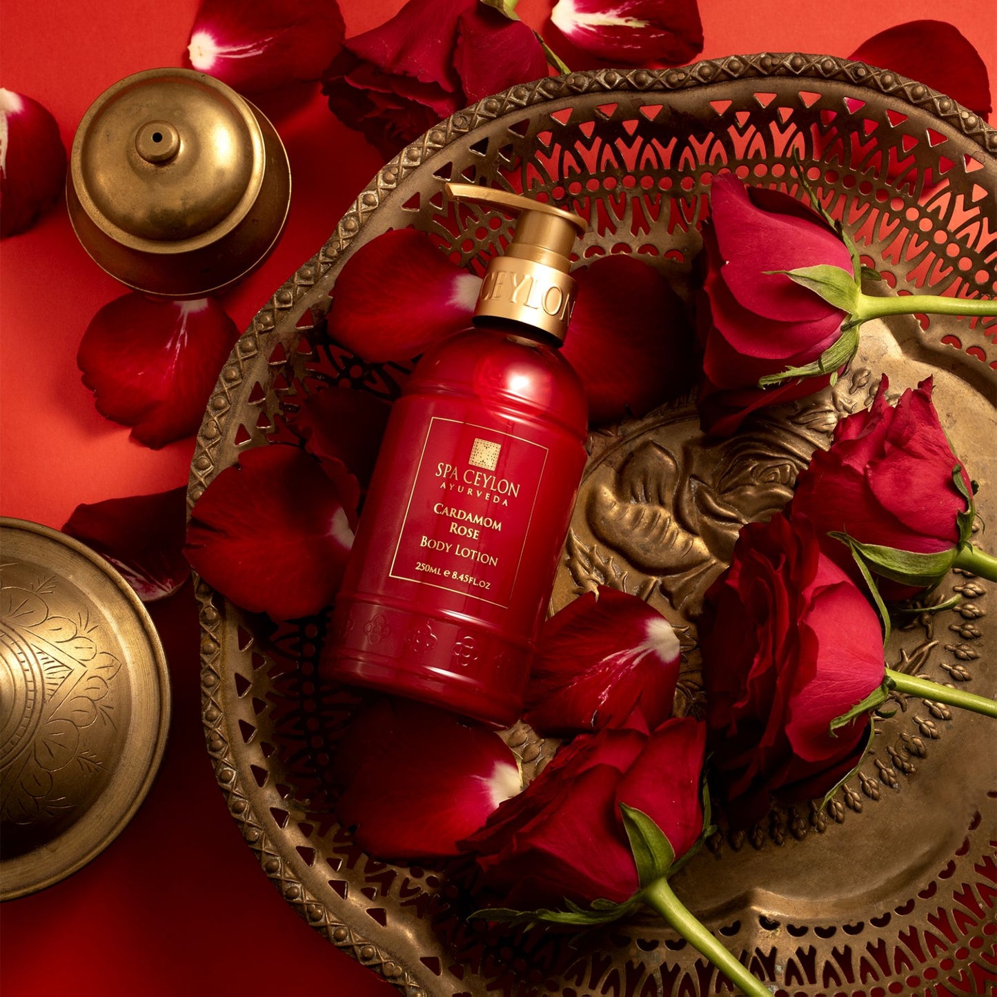 Cardamom Rose - Body Lotion 250ml - Spa Ceylon UK