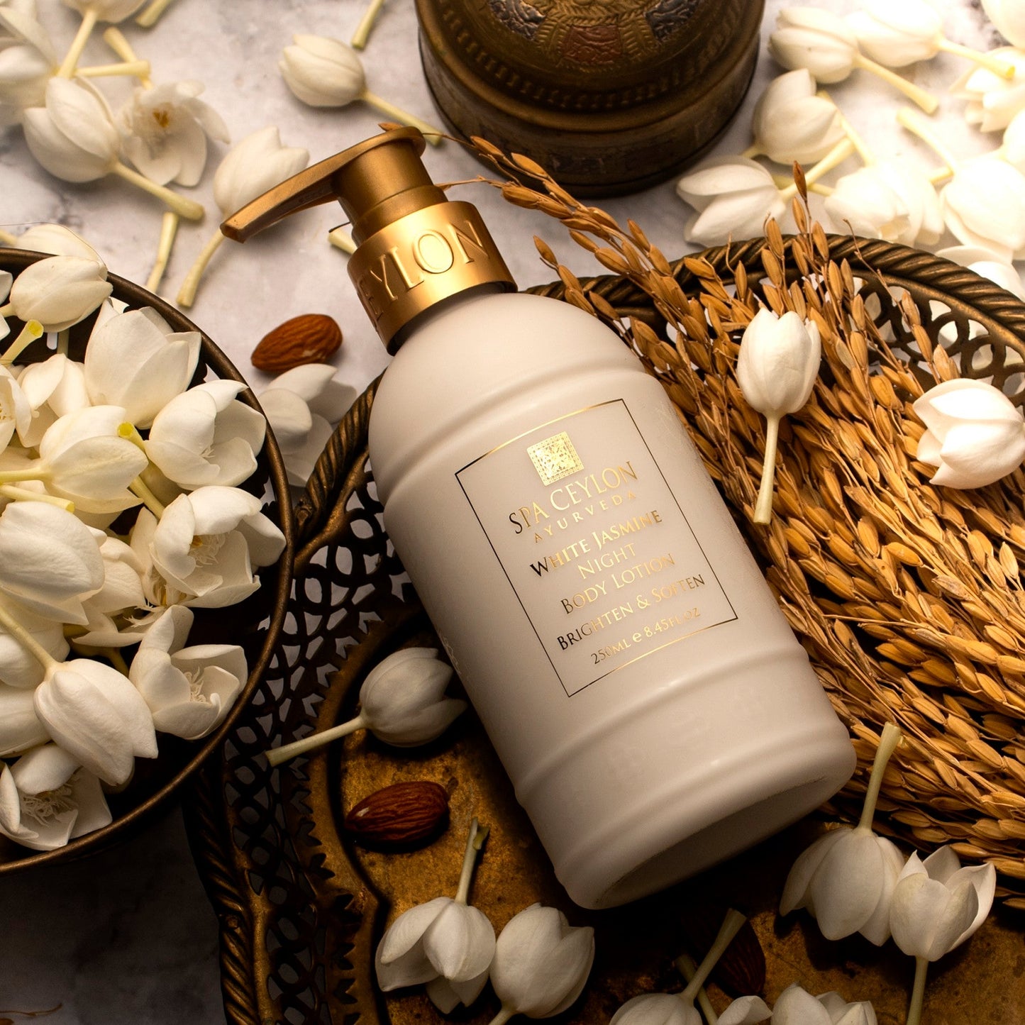 White Jasmine - Night Body Lotion 250ml - Spa Ceylon UK