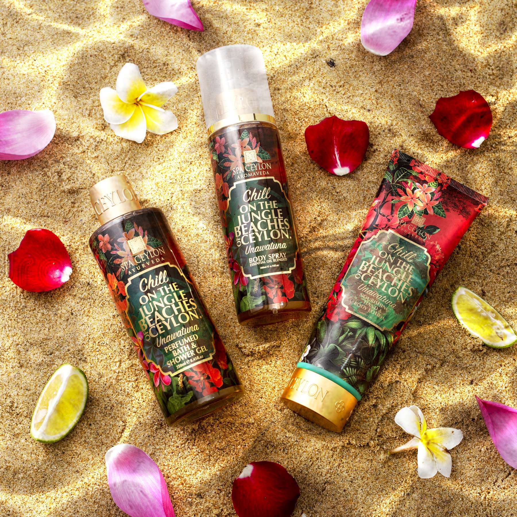 Unawatuna - Bath & Shower Gel 250ml - Spa Ceylon UK