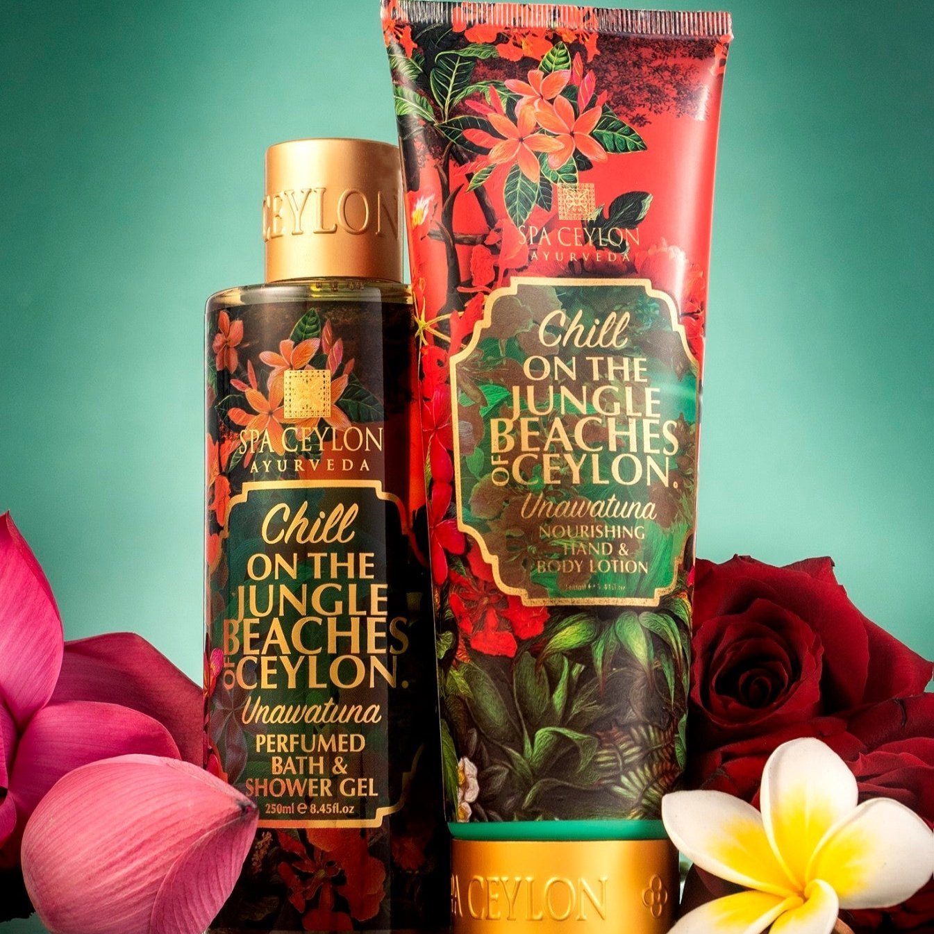 Unawatuna - Bath & Shower Gel 250ml - Spa Ceylon UK