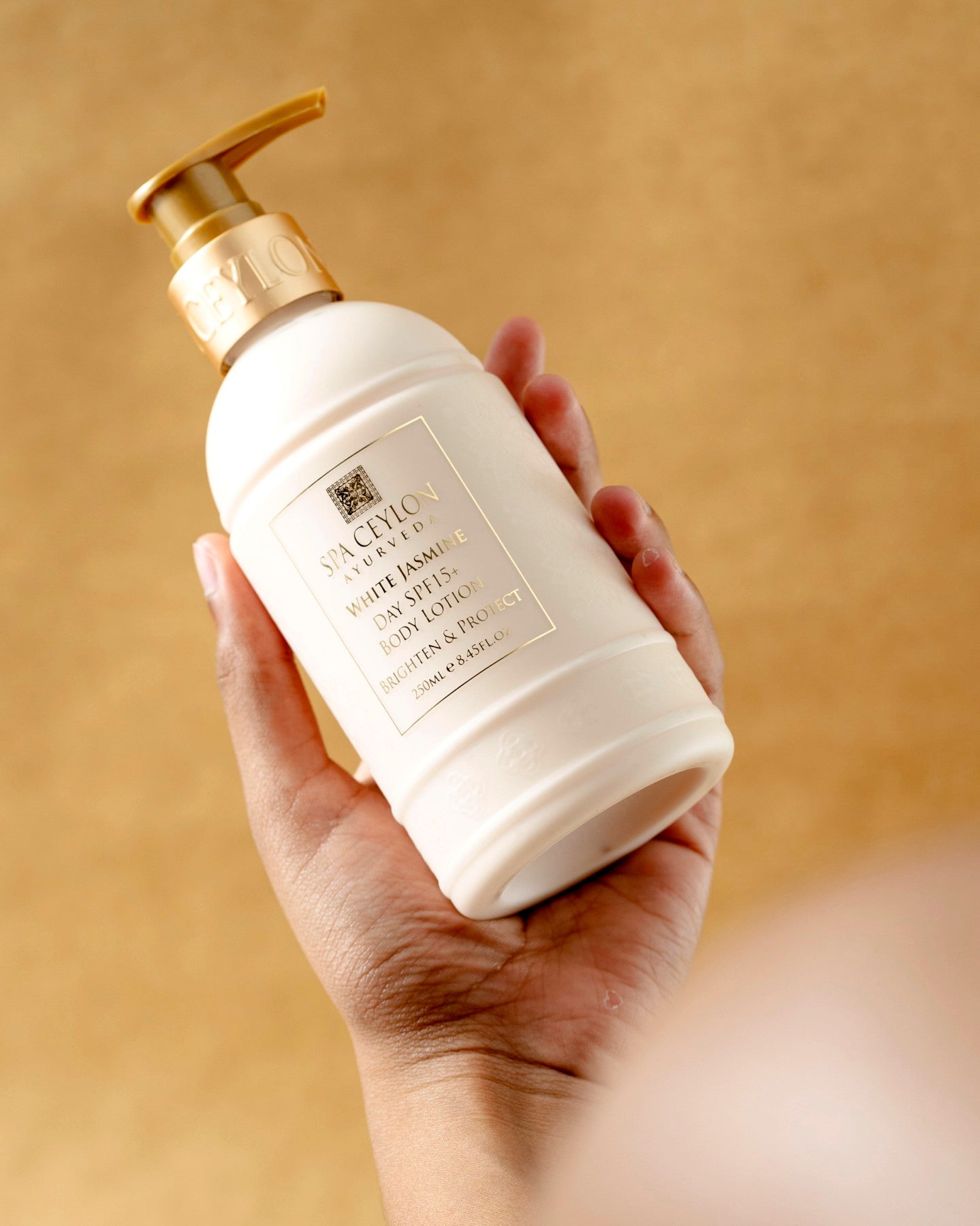 White Jasmine - Day SPF 15+ Body Lotion 250ml - Spa Ceylon UK
