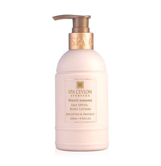 White Jasmine - Day SPF 15+ Body Lotion 250ml - Spa Ceylon UK