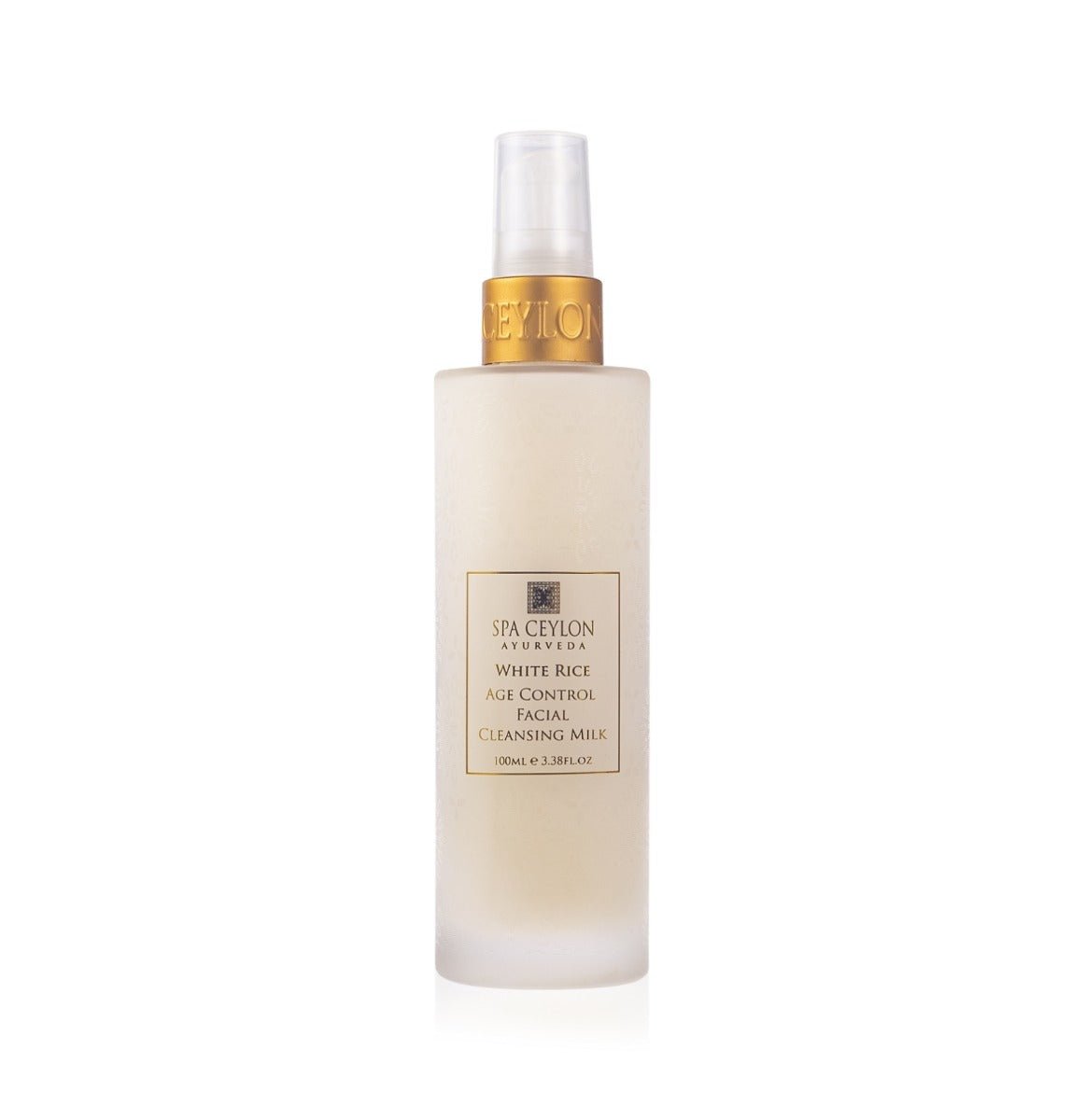 White Rice - Age Control Facial Cleansing Milk - White Rice - 100ml - Spa Ceylon UK