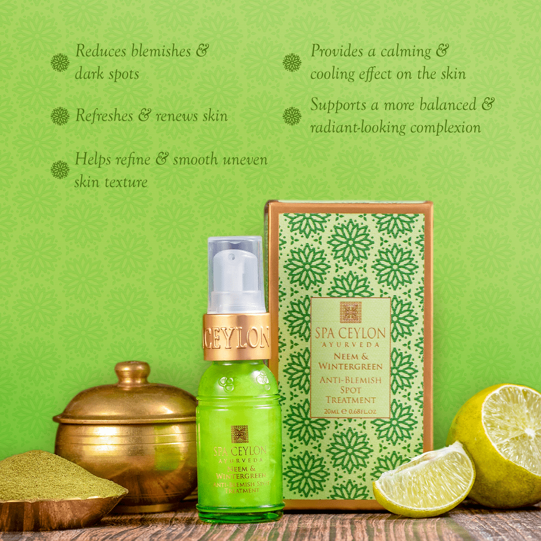 Anti - Blemish Spot Treatment - Neem & Wintergreen 20ml - Spa Ceylon UK