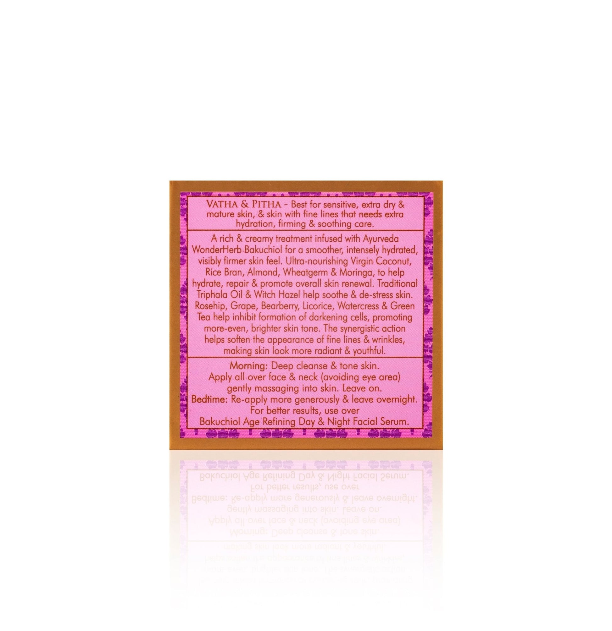 Skin Smooth Bakuchiol - Retinol Alternative Age Refining Nourishing Facial Cream 50g - Spa Ceylon UK