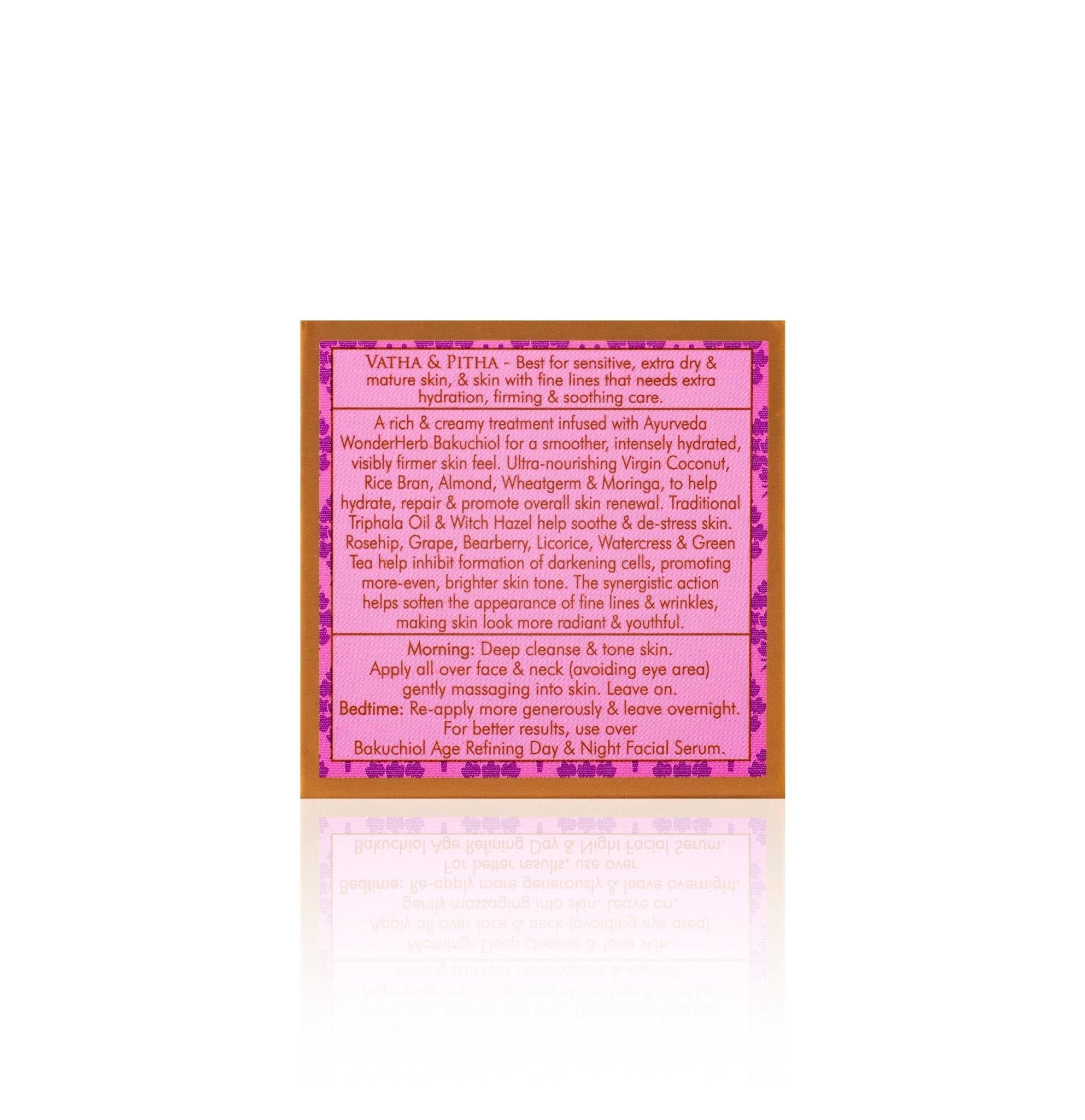 Skin Smooth Bakuchiol - Retinol Alternative Age Refining Nourishing Facial Cream 50g - Spa Ceylon UK