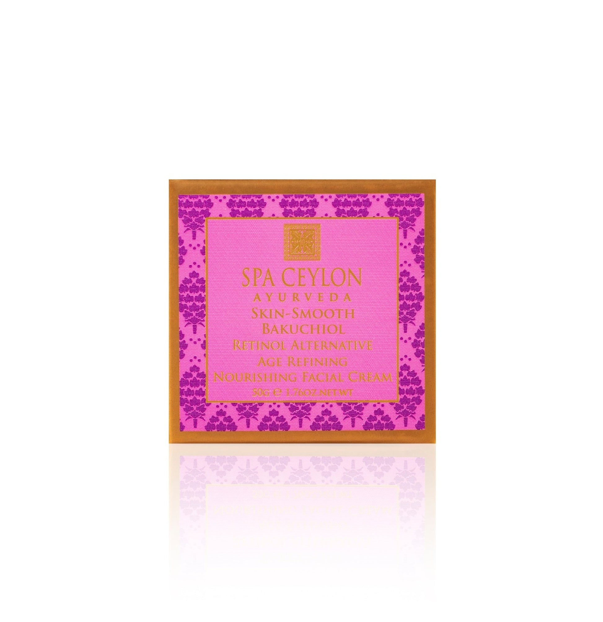 Skin Smooth Bakuchiol - Retinol Alternative Age Refining Nourishing Facial Cream 50g - Spa Ceylon UK