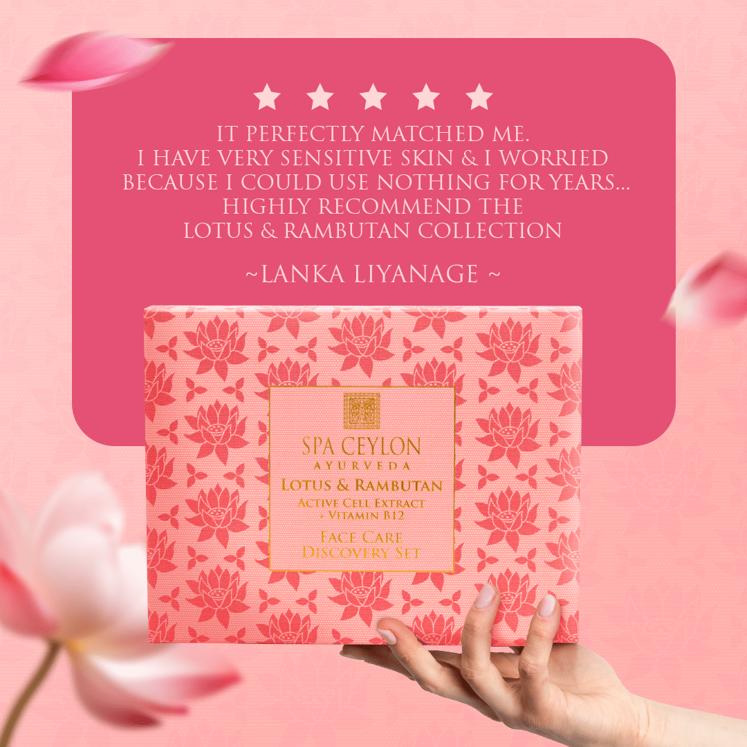Lotus & Rambutan - Face Care Discovery Set - Spa Ceylon UK