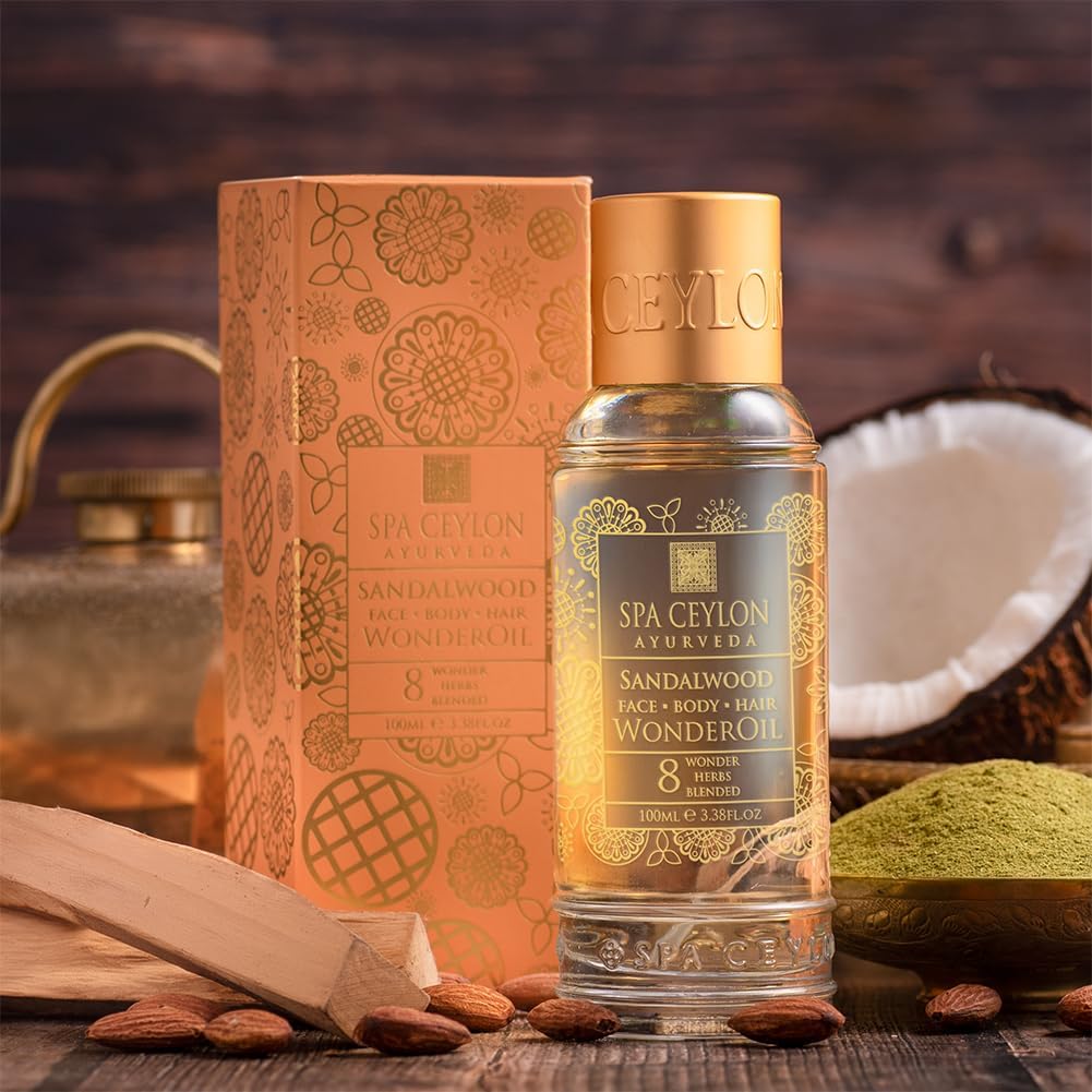Sandalwood - Wonder Oil 100ml - Spa Ceylon UK