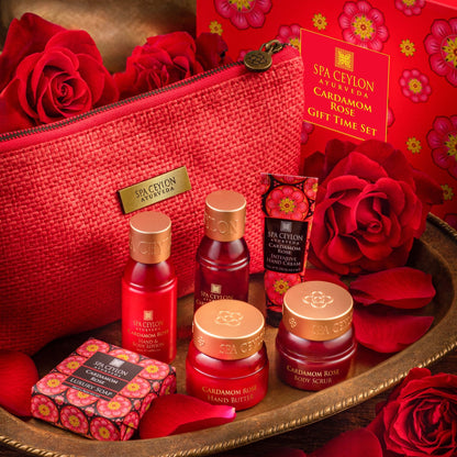 Cardamom Rose - Gift Time Set - Spa Ceylon UK