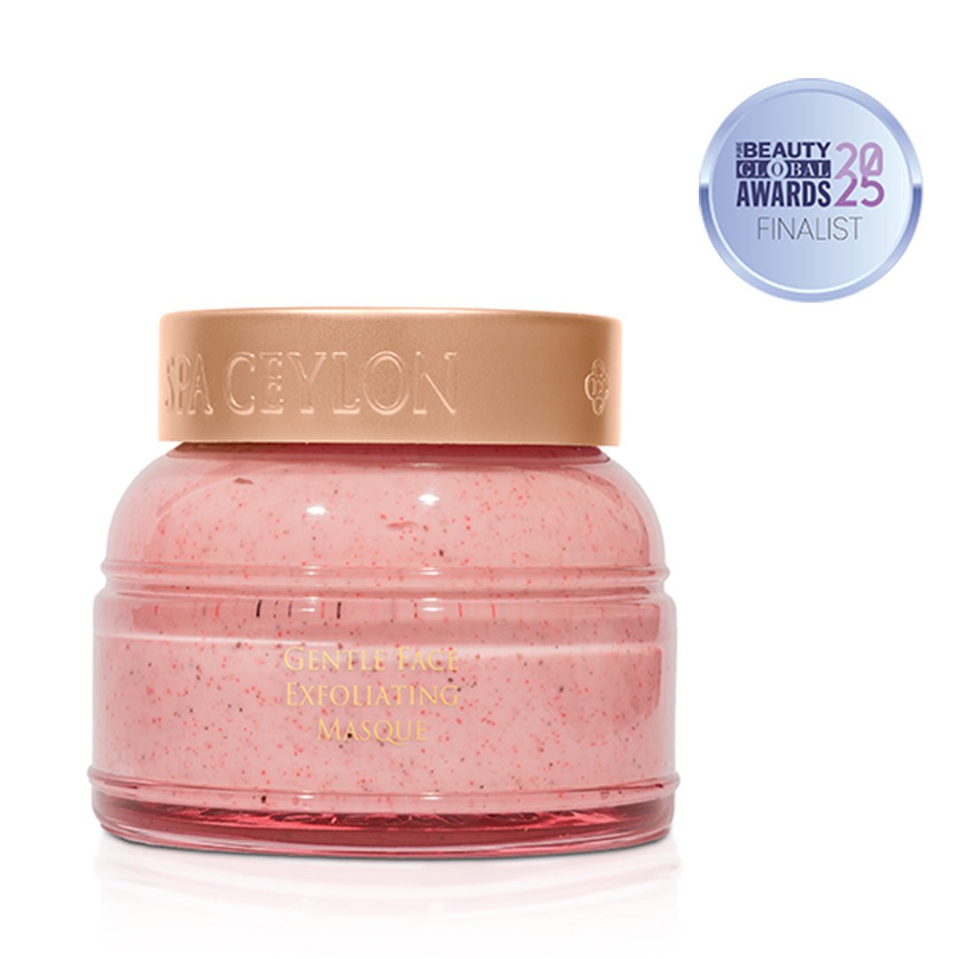 Lotus & Rambutan - Active Cell Extract + Vitamin B Plus Gentle Face Exfoliating Masque - 100g - Spa Ceylon UK