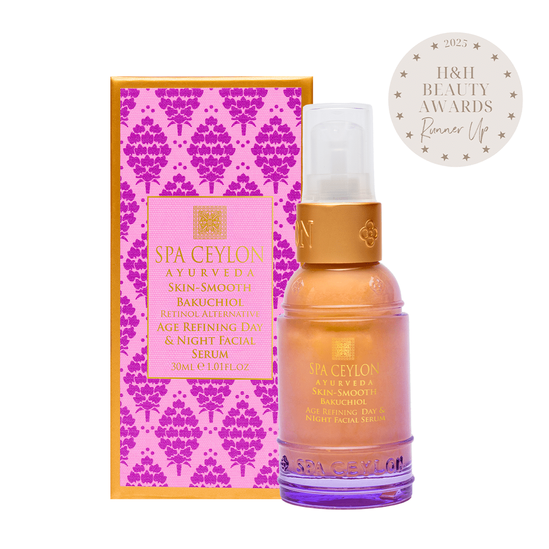 Skin Smooth Bakuchiol - Retinol Alternative Age Refining Day & Night Facial Serum 30ml - Spa Ceylon UK