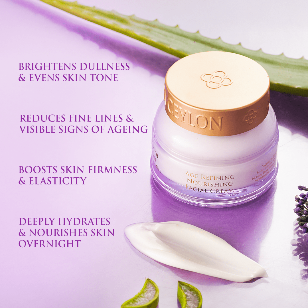 Skin Smooth Bakuchiol - Retinol Alternative Age Refining Nourishing Facial Cream 50g - Spa Ceylon UK