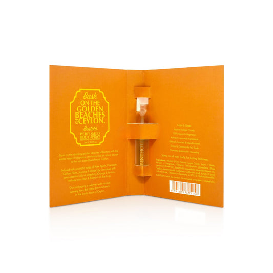 Bentota - Beach Body Spray 2ml - Spa Ceylon UK