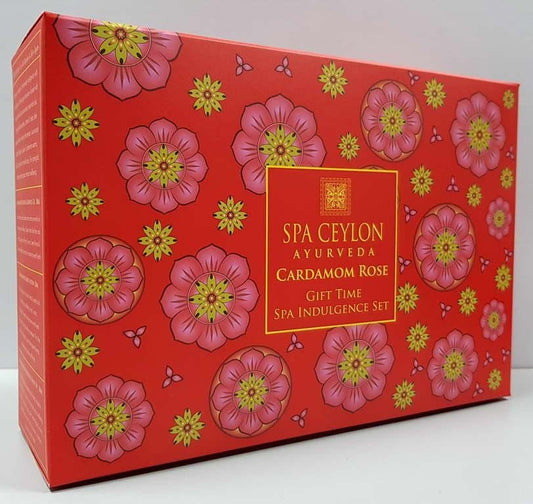 Cardamom Rose - Gift Time Set - Spa Ceylon UK