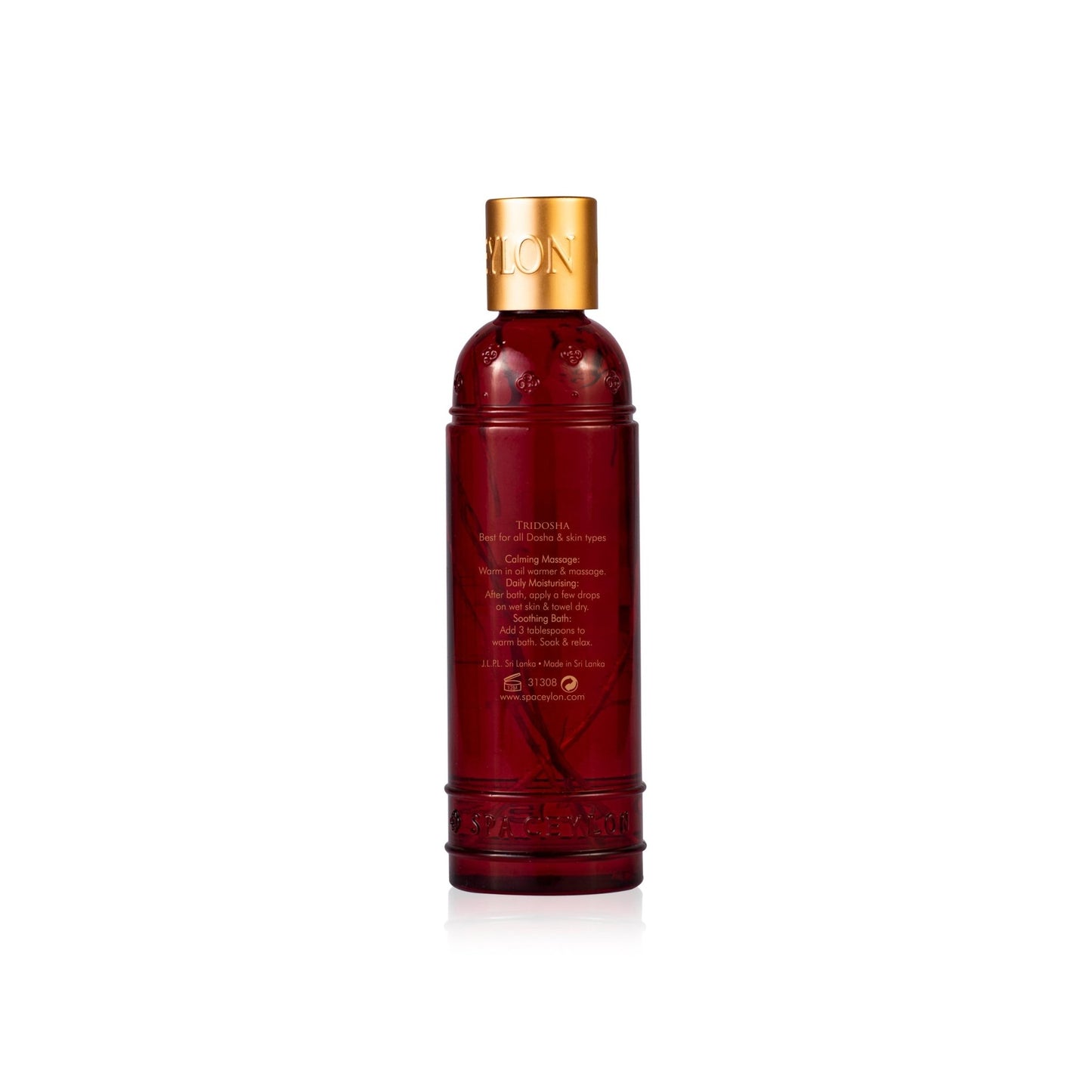 Cardamom Rose - Massage & Bath Oil 100ml - Spa Ceylon UK