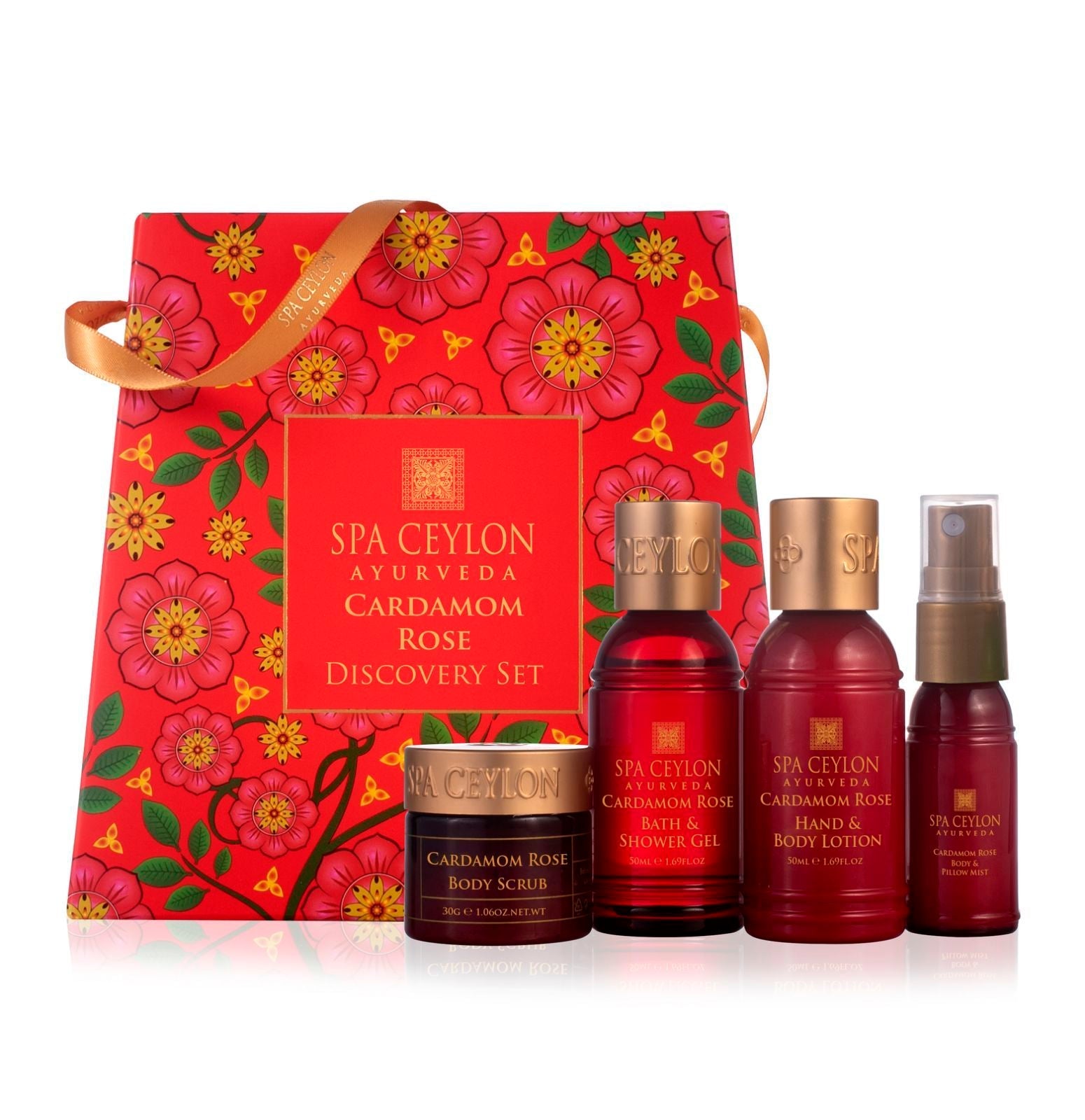 Cardamom Rose - Discovery Set - Spa Ceylon UK