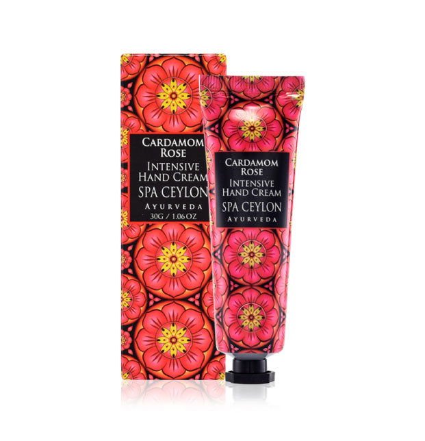 Cardamom Rose - Intensive Hand Cream 30g - Spa Ceylon UK