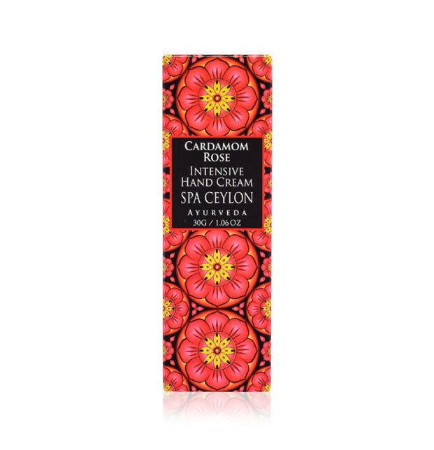 Cardamom Rose - Intensive Hand Cream 30g - Spa Ceylon UK