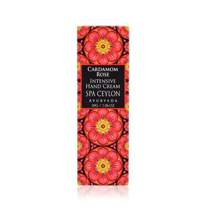 Cardamom Rose - Intensive Hand Cream 30g - Spa Ceylon UK
