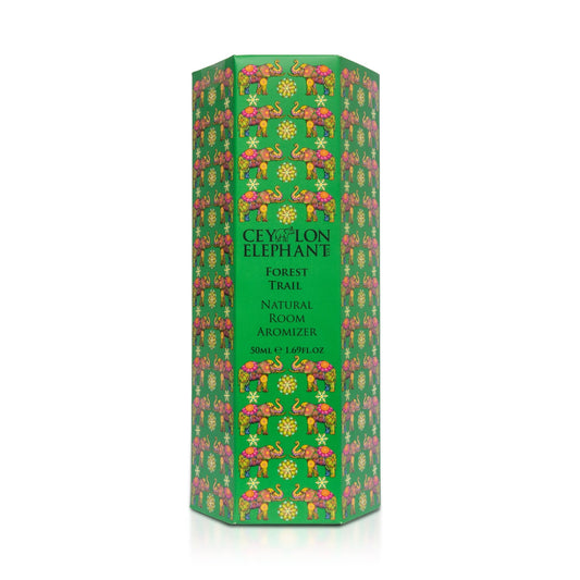 Ceylon Elephant - Forest Trail - Natural Room Aromizer - 50ml - Spa Ceylon UK