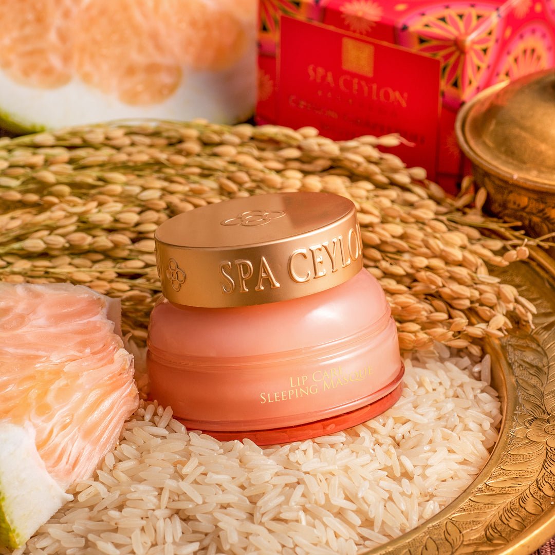 Ceylon Grapefruit with Rice - Lip Care Sleeping Masque - 50g - Spa Ceylon UK
