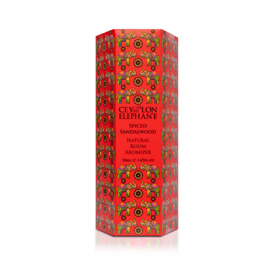 Ceylon Elephant - Spiced Sandalwood - Natural Room Aromizer - 50ml - Spa Ceylon UK