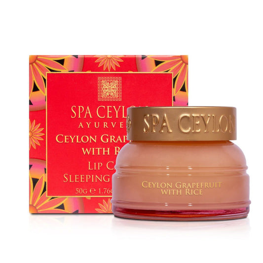 Ceylon Grapefruit with Rice - Lip Care Sleeping Masque - 50g - Spa Ceylon UK