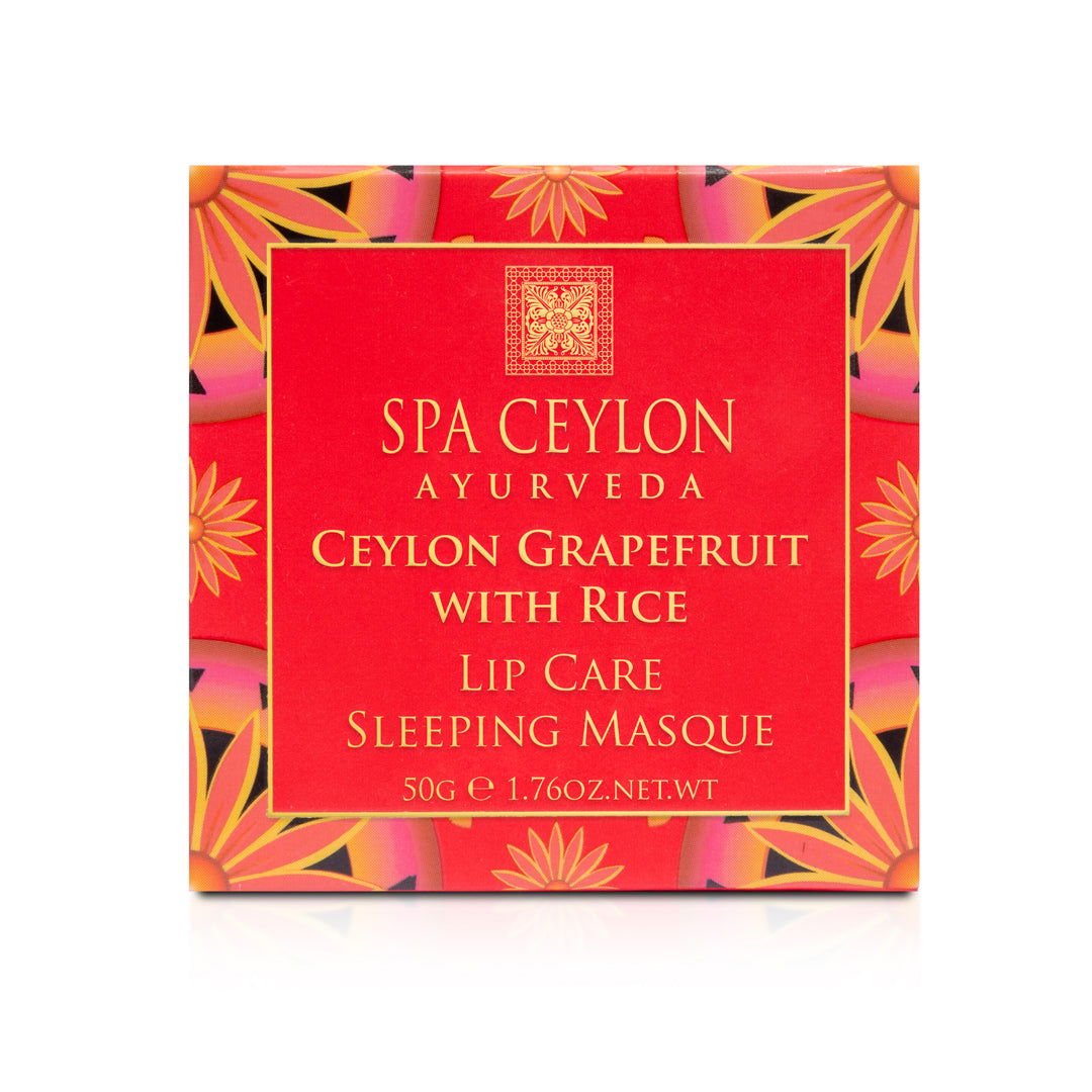 Ceylon Grapefruit with Rice - Lip Care Sleeping Masque - 50g - Spa Ceylon UK