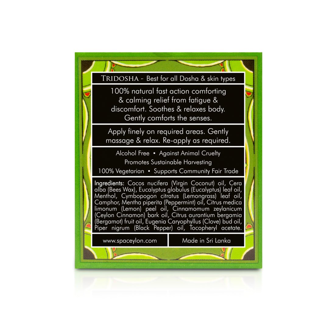 Comfort - Relieving Balm 25g - Spa Ceylon UK