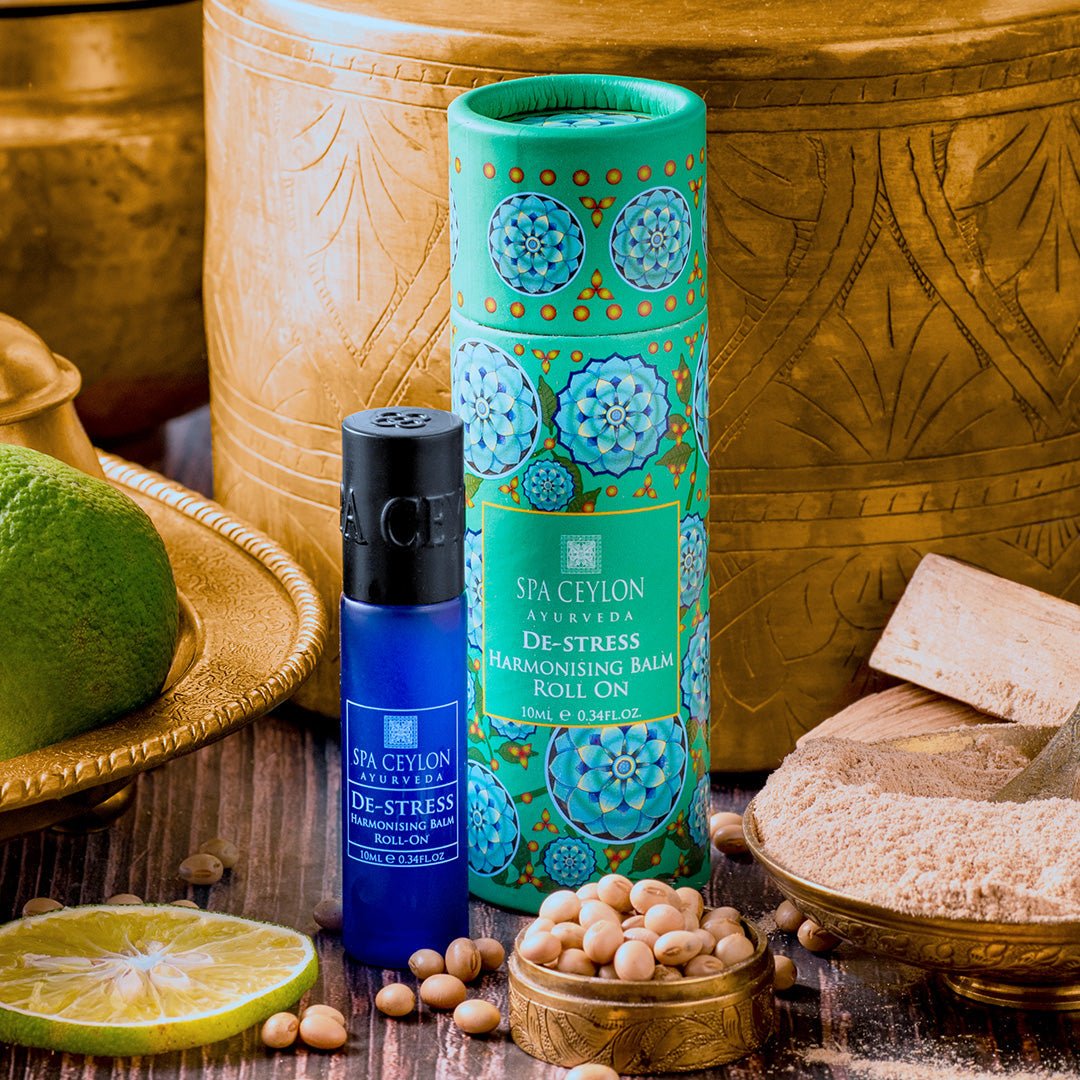 De - Stress -   Harmonising Balm Roll on 10ml - Spa Ceylon UK