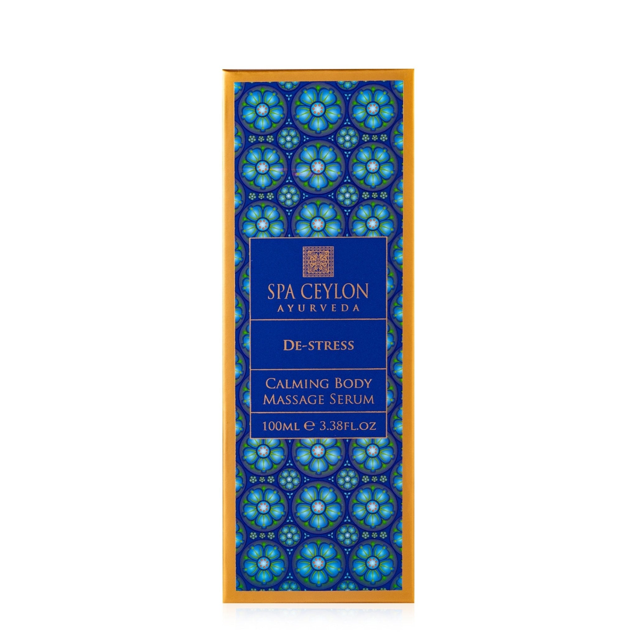 De - Stress - Calming Body Massage Serum 100ml - Spa Ceylon UK