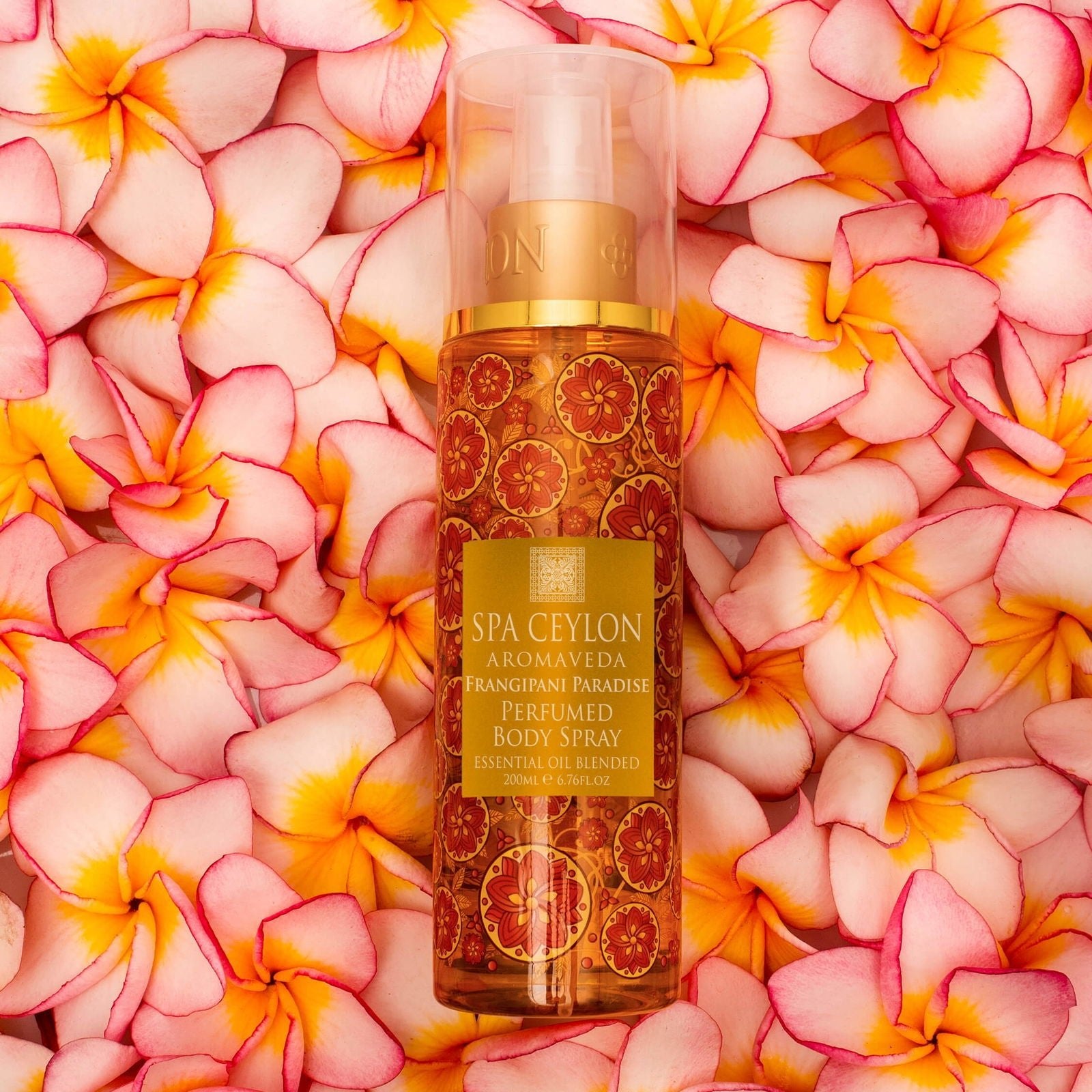 Frangipani Paradise - Body Spray 200ml - Spa Ceylon UK