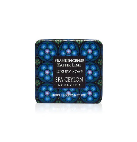 Frankincense Kay Lime Luxury Soap 100g - Spa Ceylon UK