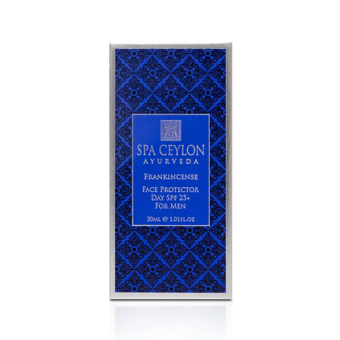 Frankincense Rituals For Men - Face Protector Day SPF 25+ 30ml - Spa Ceylon UK