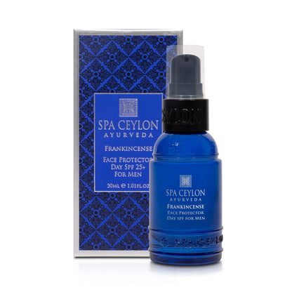 Frankincense Rituals For Men - Face Protector Day SPF 25+ 30ml - Spa Ceylon UK