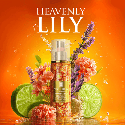 Heavenly Lily - Body Spray 200ml - Spa Ceylon UK