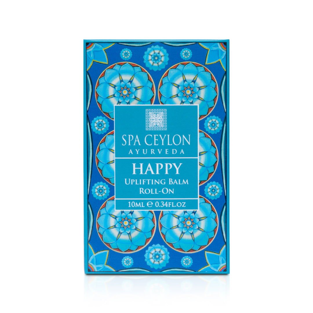 Happy Uplifting Balm Roll On 10ml - Spa Ceylon UK