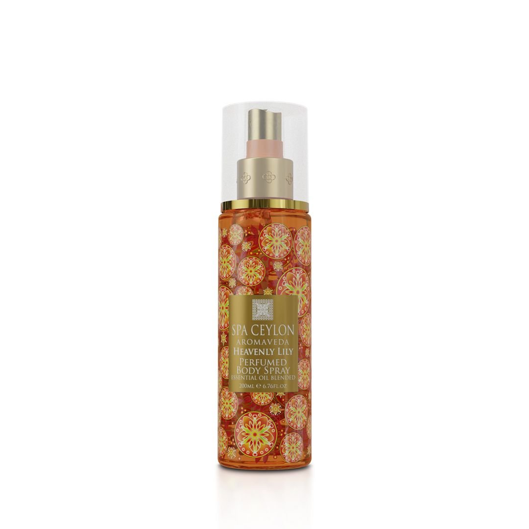 Heavenly Lily - Body Spray 200ml - Spa Ceylon UK