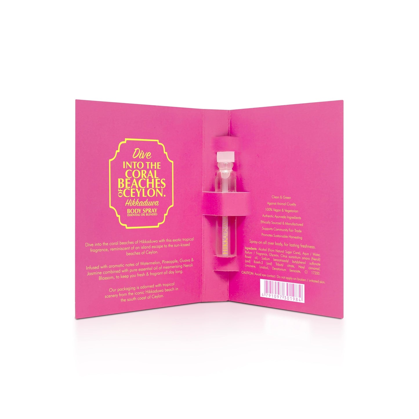 Hikkaduwa - Beach Body Spray 2ml - Spa Ceylon UK