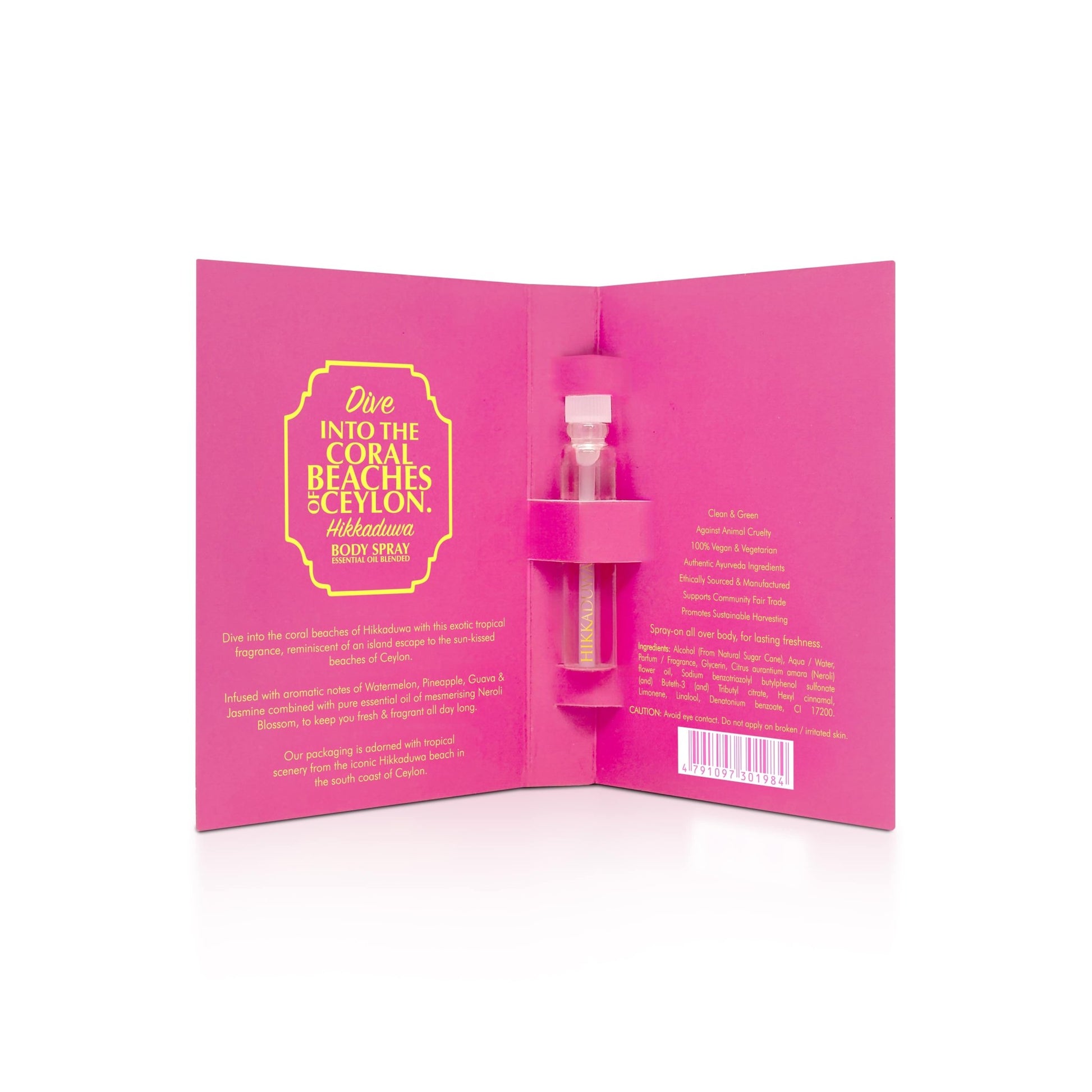 Hikkaduwa - Beach Body Spray 2ml - Spa Ceylon UK