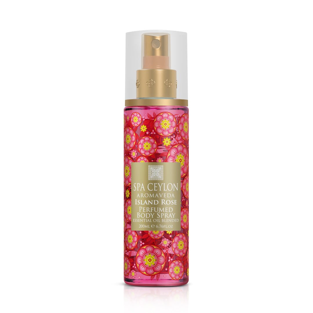 Island Rose - Body Spray 200ml - Spa Ceylon UK