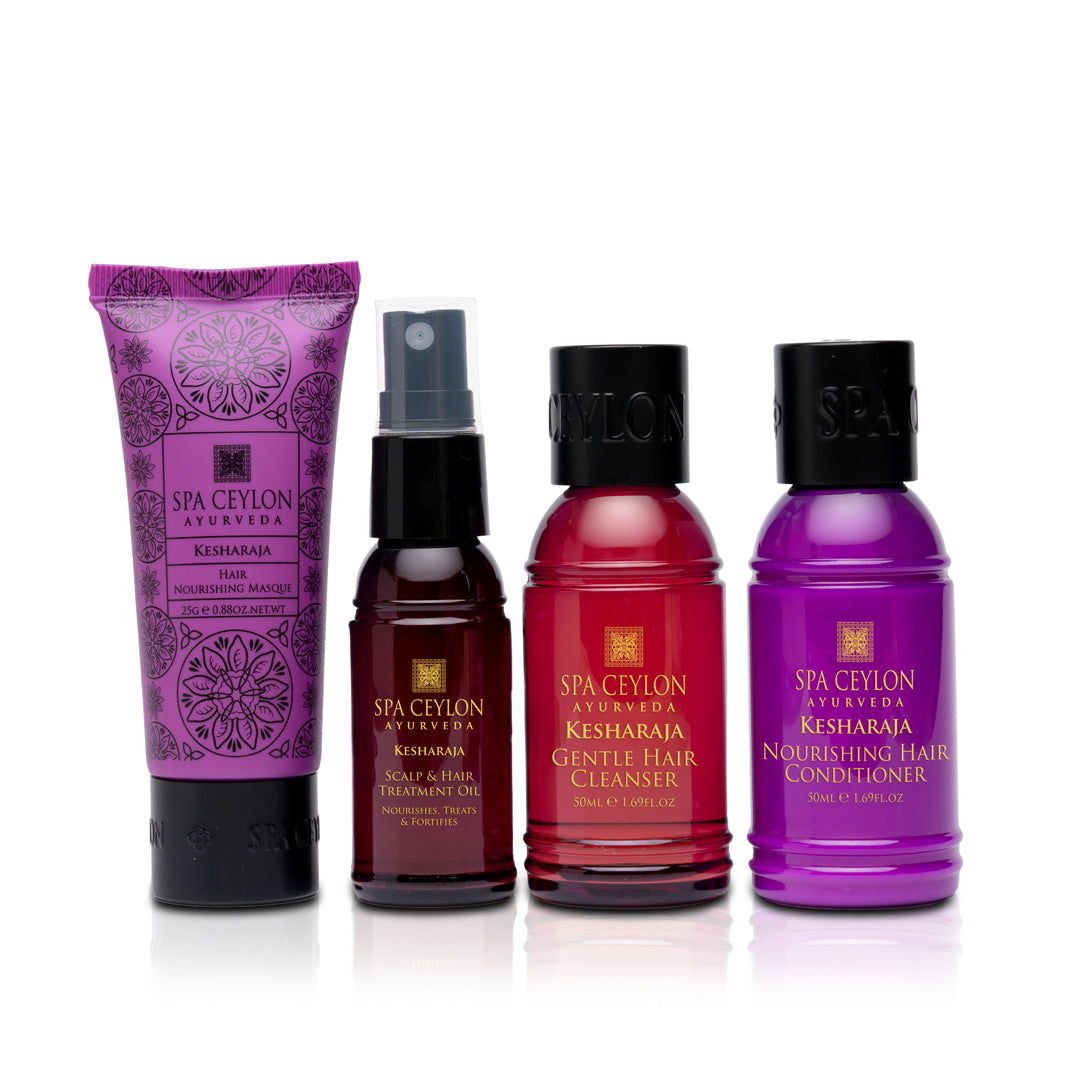 Kesharaja - Hair Care Discovery Set - Spa Ceylon UK