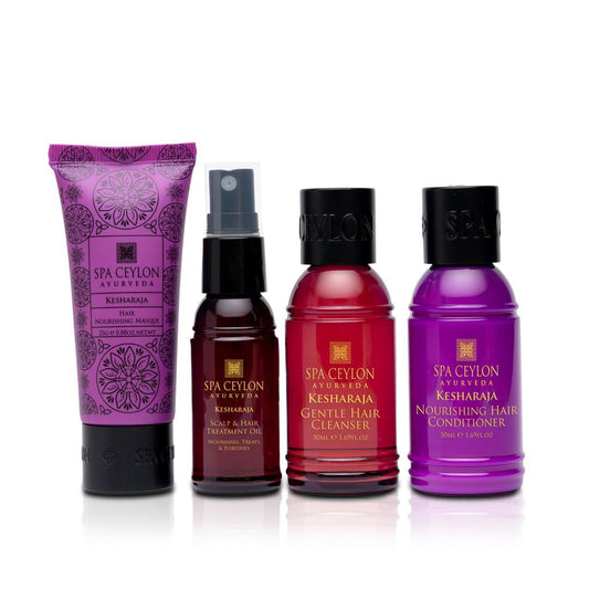 Kesharaja - Hair Care Discovery Set - Spa Ceylon UK