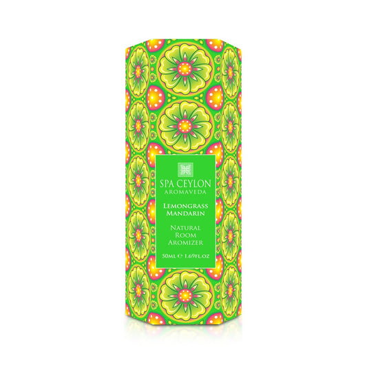 Lemongrass Mandarin  - Natural Twigs Room Aromizer 50ml - Spa Ceylon UK