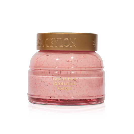 Lotus & Rambutan - Active Cell Extract + Vitamin B Plus Gentle Face Exfoliating Masque - 100g - Spa Ceylon UK